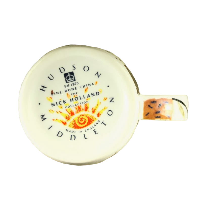 Nick Holland Collection Flower Pot Bird Cage Mug Hudson Middleton