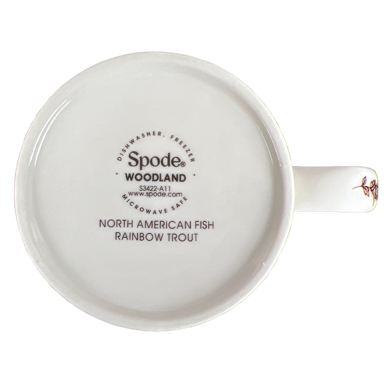 Woodland North American Fish Rainbow Trout Mug Spode