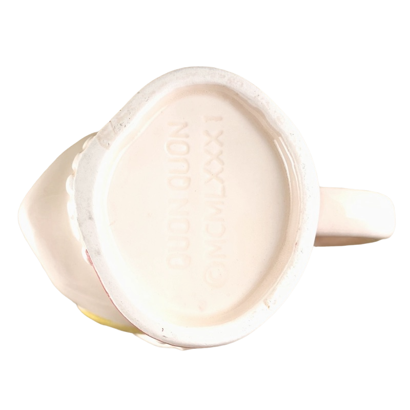 Figural 3D Lady Wearing A Hat With A Pink Bow Mug Quon Quon