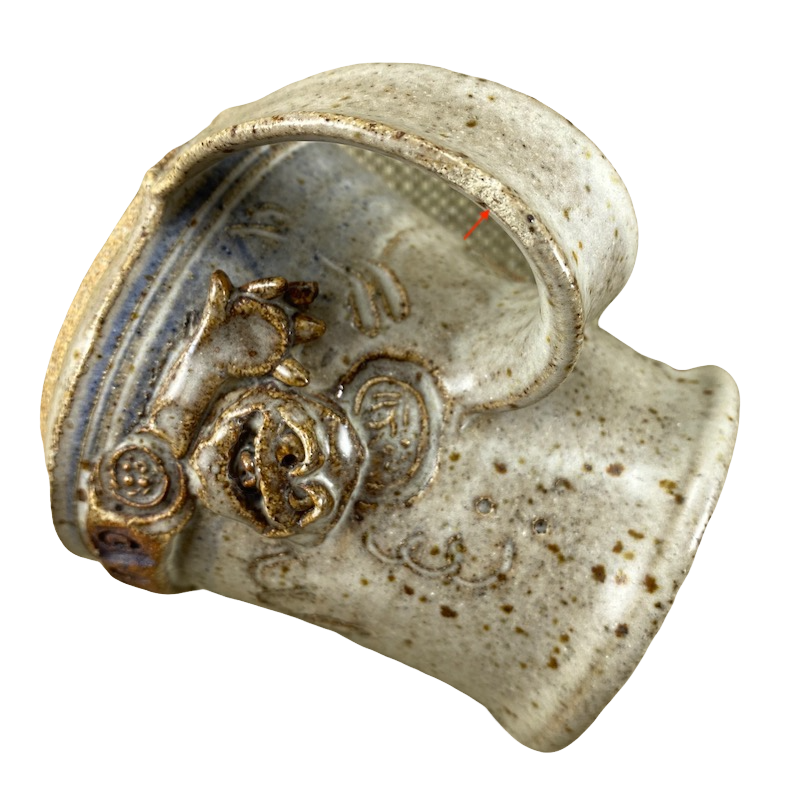 Goofy Grapie Hand Made Pottery Mug