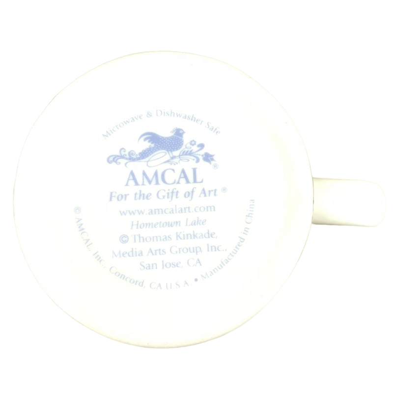 Hometown Lake Thomas Kinkade Mug Amcal