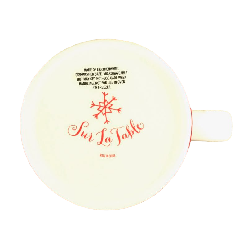 Bear Wearing A Scarf Mug Sur La Table