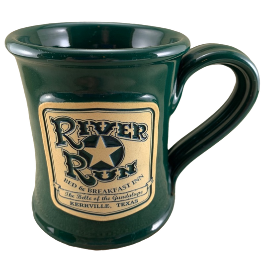 River Run Bed & Breakfast Inn Kerrville Texas Mug Deneen Pottery