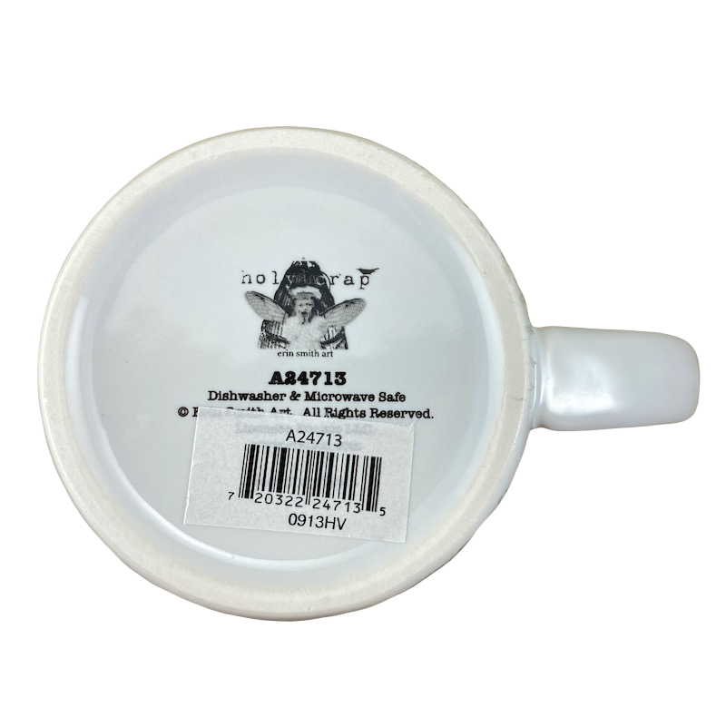 Don't Make Me Take You Off My 'Friends' list Erin Smith Art Holy Crap Mug Enesco