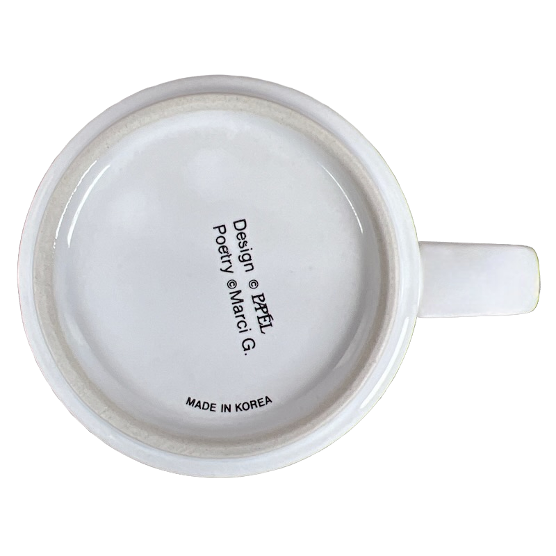 BARRY Poetry Name Gray Interior Mug Papel