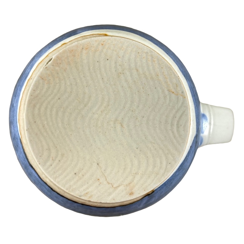 Pelicans Sitting On Wood Posts In The Water Tankard Mug Otagiri