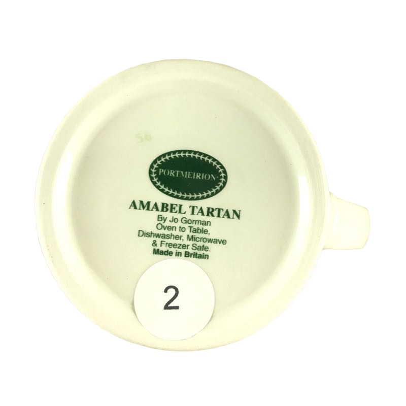 Amabel Tartan By Jo Gorman Mug Portmeirion