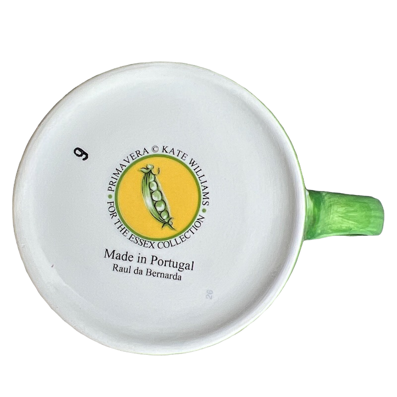 Primavera For The Essex Collection Kate Williams Asparagus Mug Raul De Bernarda