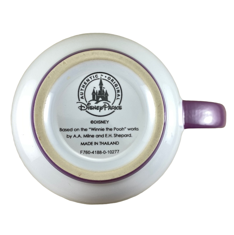 Winnie The Pooh Silhouette Positive Words Collage Mug Disney Parks