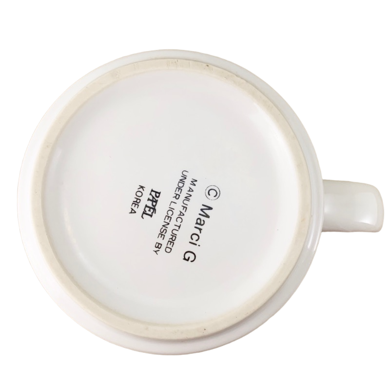 DOROTHY Poetry Name Mug Blue Gray Interior Papel