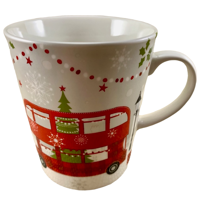 PBS Christmas Mug in Bone China