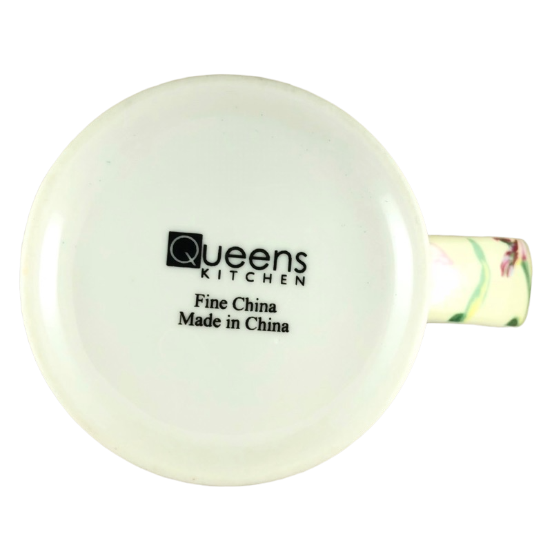 Floral Mug Queens Kitchen