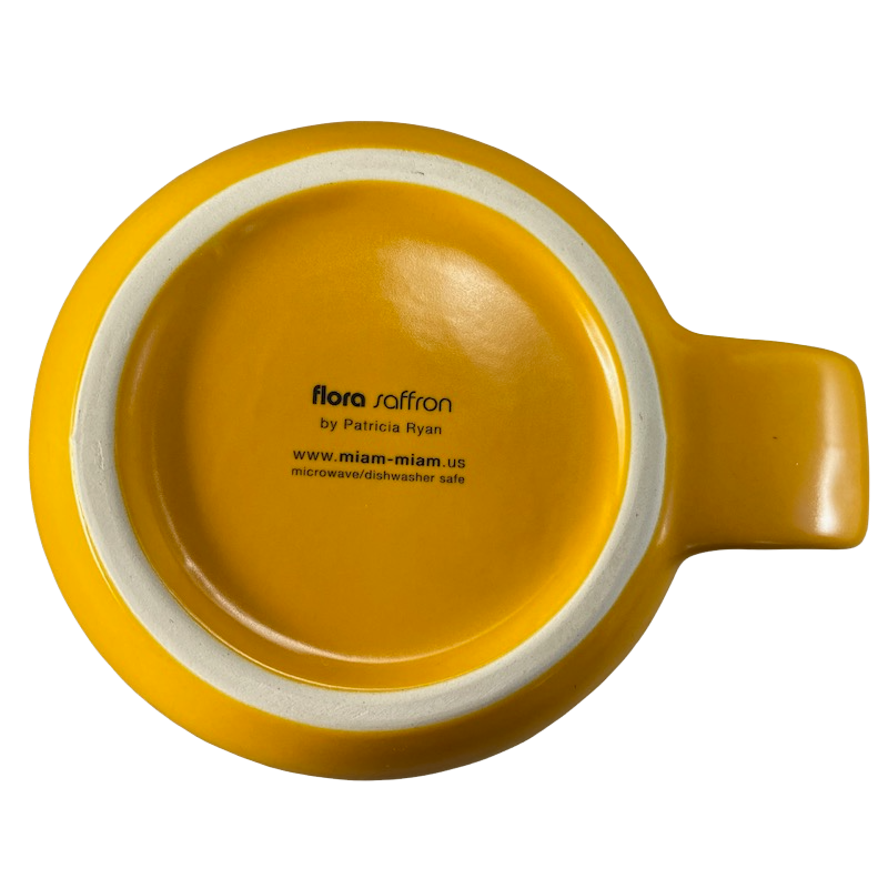 Flora Saffron By Patricia Ryan Mug Miam Miam