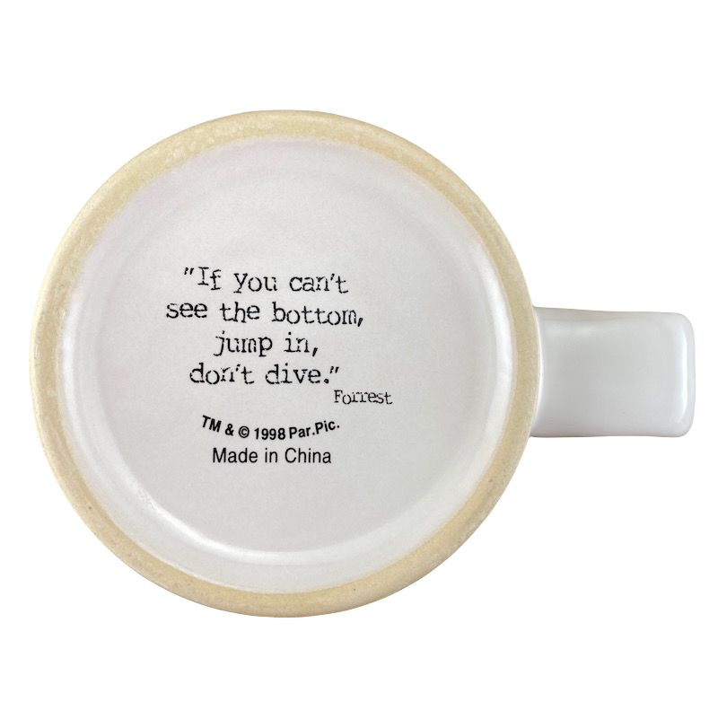 Bubba Gump Shrimp Co Restaurant & Market Chicago Dream But Don't Quit Your Day Job Forrest Gump Mug