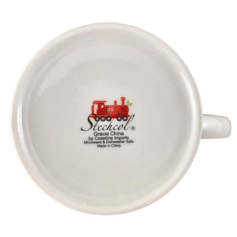 Stechcol Gracie China Double Decker Bus London Christmas Mug Coastline Imports