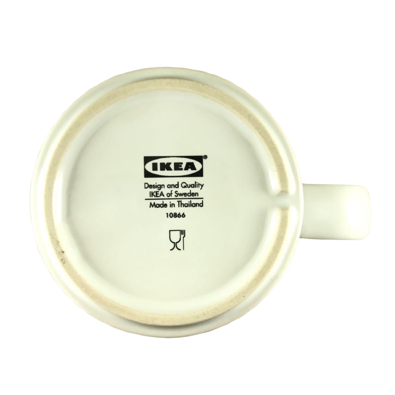 Cityline Sketch With Clouds Above Mug Ikea