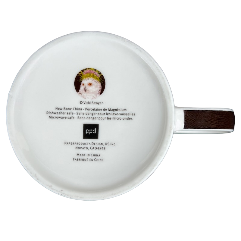 Vicki Sawyer Snow Queen Owl Mug PPD