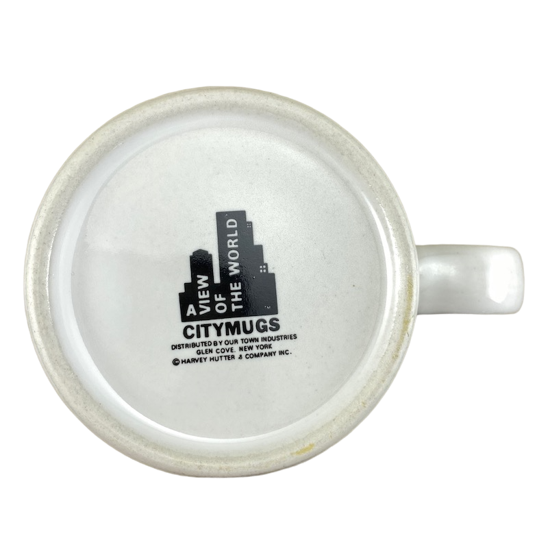 A View Of The World San Diego Mug City Mugs