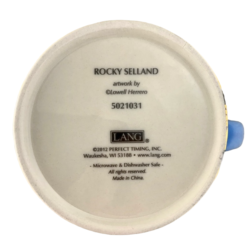 Rocky Selland Lowell Herrero Cat Mug Lang