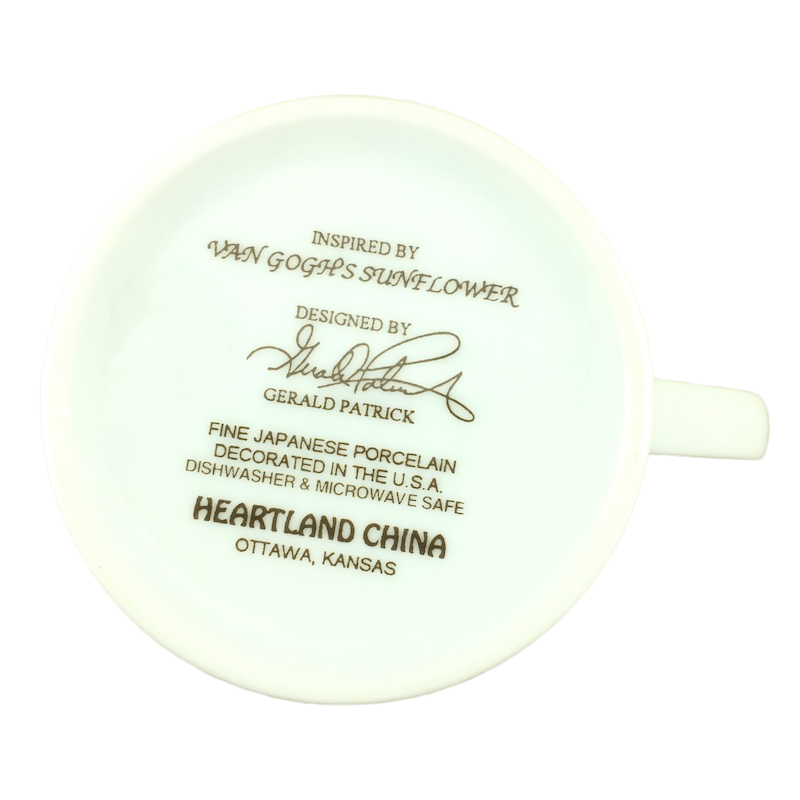 Vincent Van Gogh's Sunflower Mug Heartland China