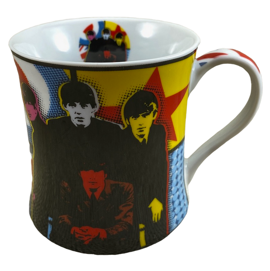 Beatles Pop Art Mug Lesser And Pavey
