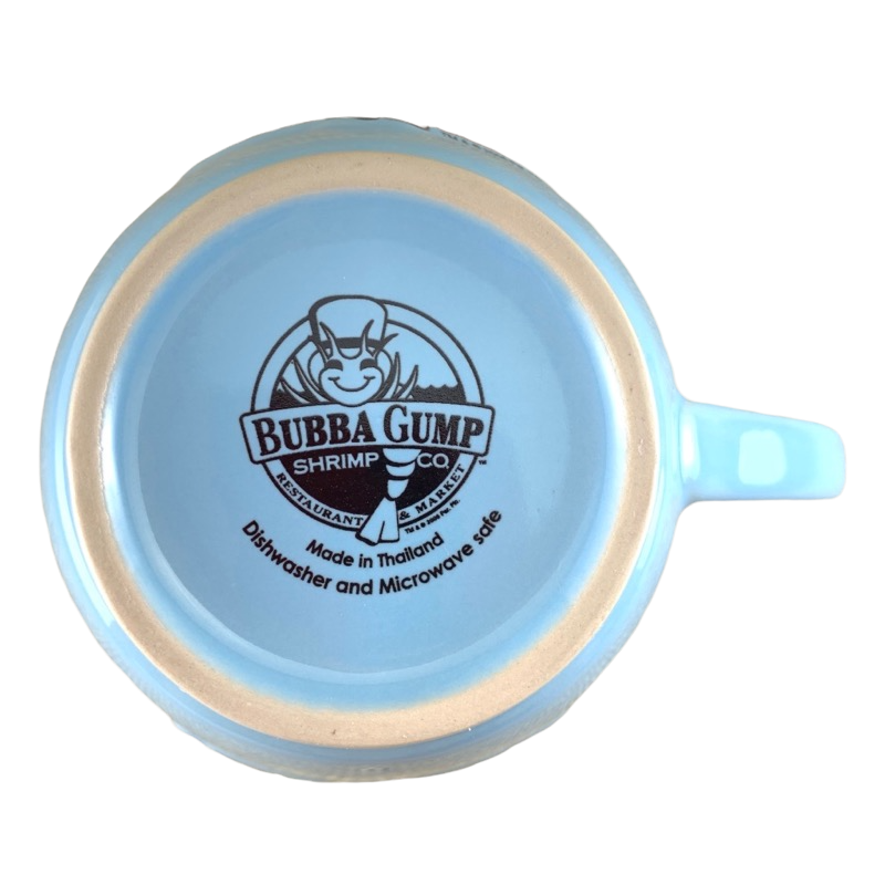 Bubba Gump Shrimp Co Restaurant & MarketSan Francisco Eat Shrimp Be Happy Embossed Mug