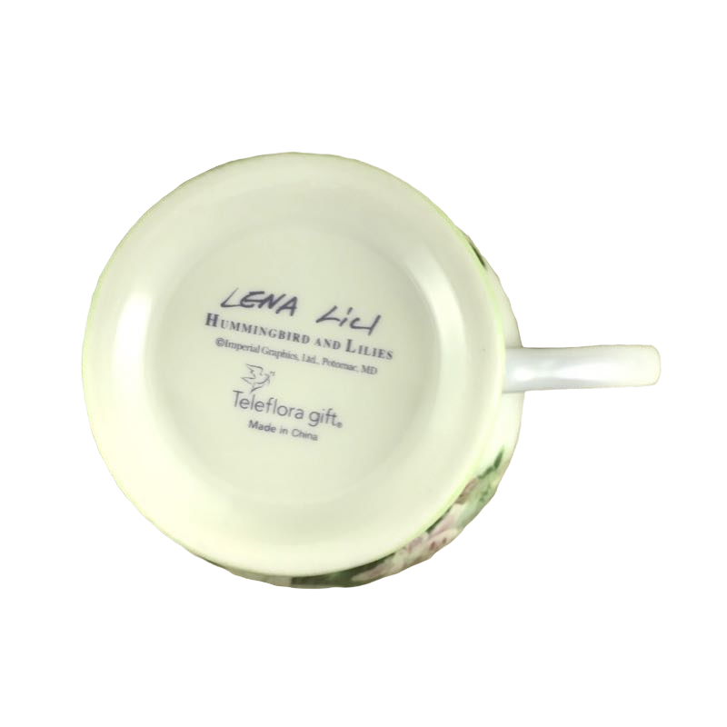 Hummingbird And Lilies Lena Lici Mug Teleflora