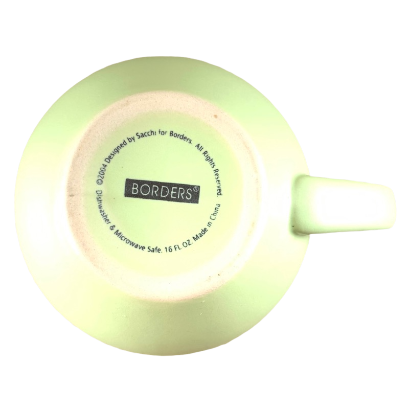 Joy And Asian Symbol Etched 16oz Mug Borders