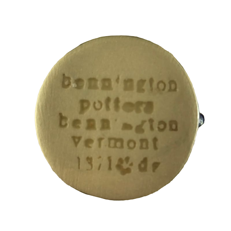 Blue Agate Dual Trigger Tall Mug Bennington Potters