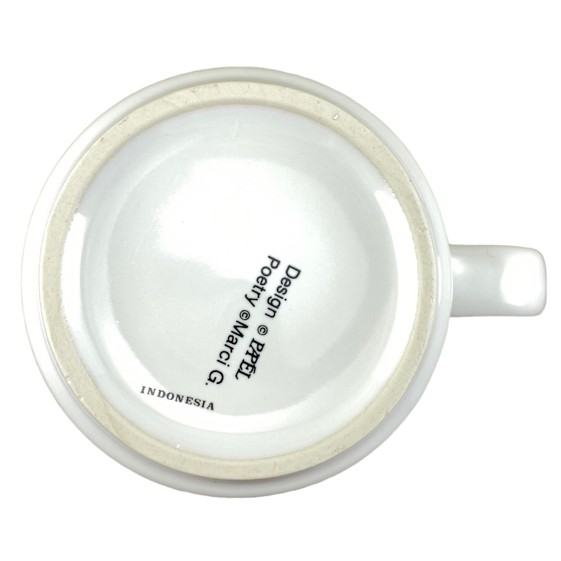 SUSAN Poetry Name Green Interior Mug Papel