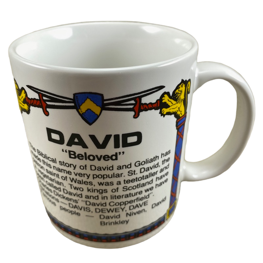 DAVID Roots Name Mug Contenova