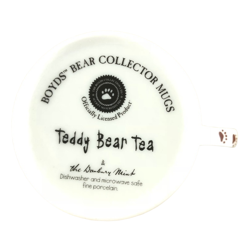 Teddy Bear Tea Boyds Bear Collectors Mugs The Danbury Mint