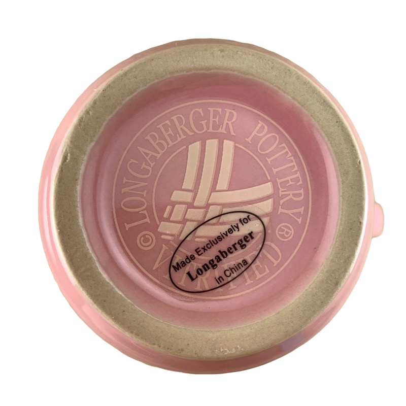 Horizon Of Hope Tall Pink Mug Longaberger