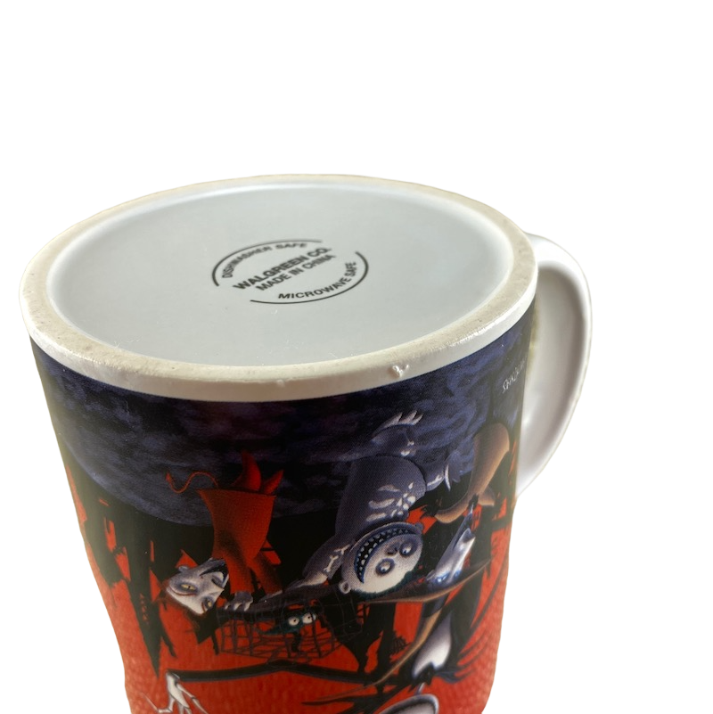The Nightmare Before Christmas Red Background Mug Walgreens
