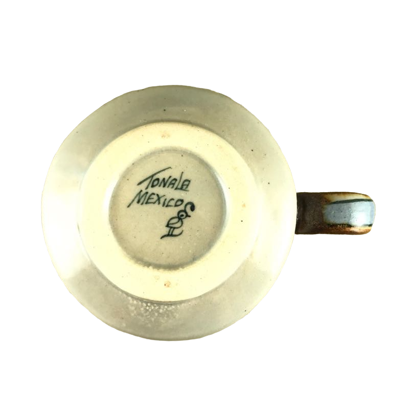 Vintage Bird Snail And Leaves Mug