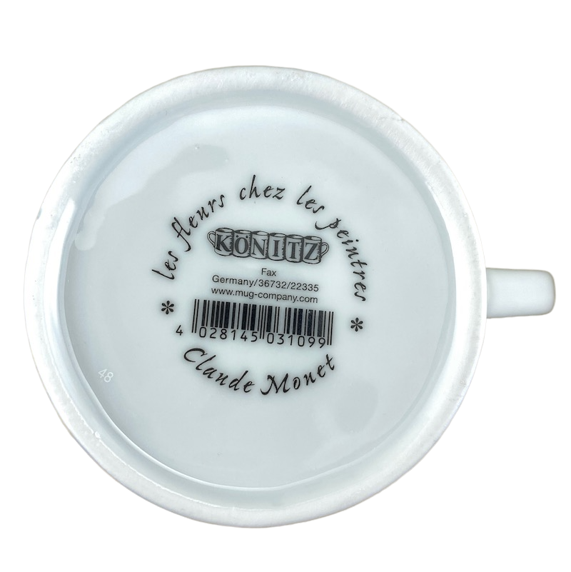 Les Fleurs Chez Les Peintres Claude Monet Mug Konitz