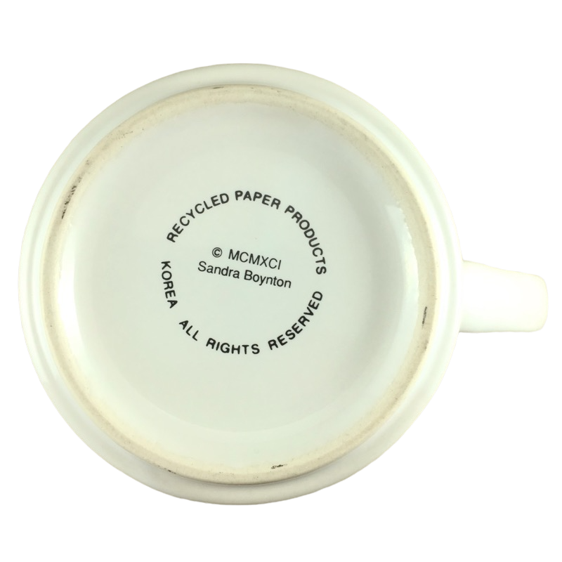 Mom Simply The Best Cat Sandra Boynton Mug Recycled Paper Products