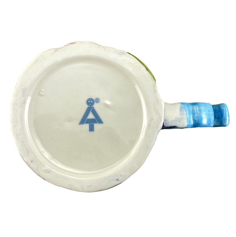 Italia Italy 3d Embossed Figural Mug