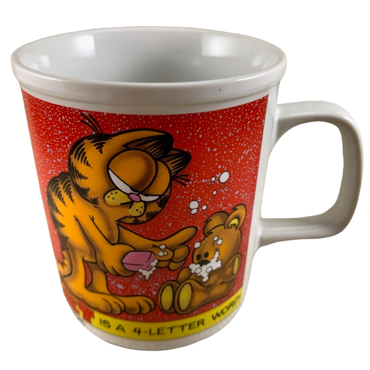 Garfield Diet Is A 4 Letter Word Mug Enesco