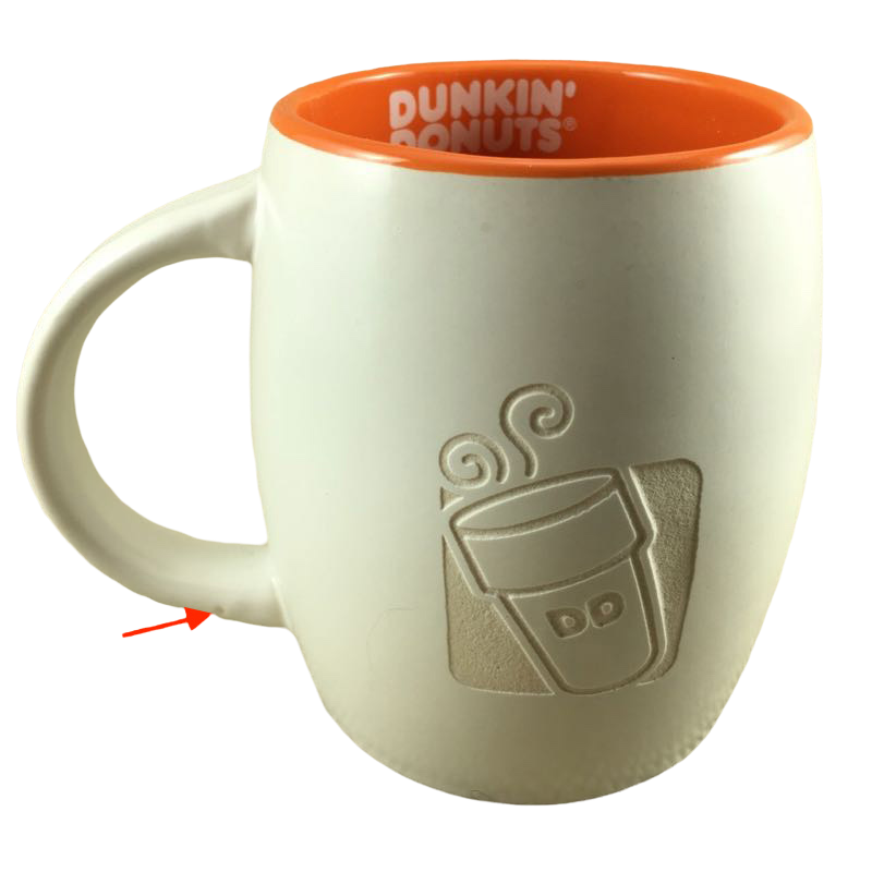 Dunkin' Donuts Engraved Mug