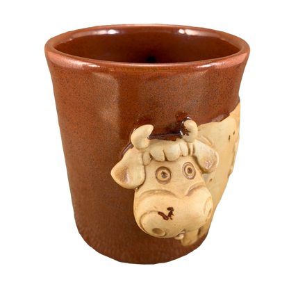 3D Figural Bull Mug
