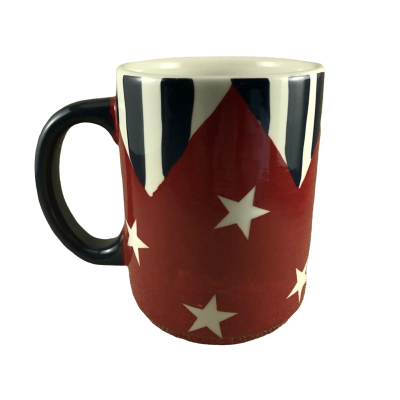 Abstract American Flag Mug HD Designs