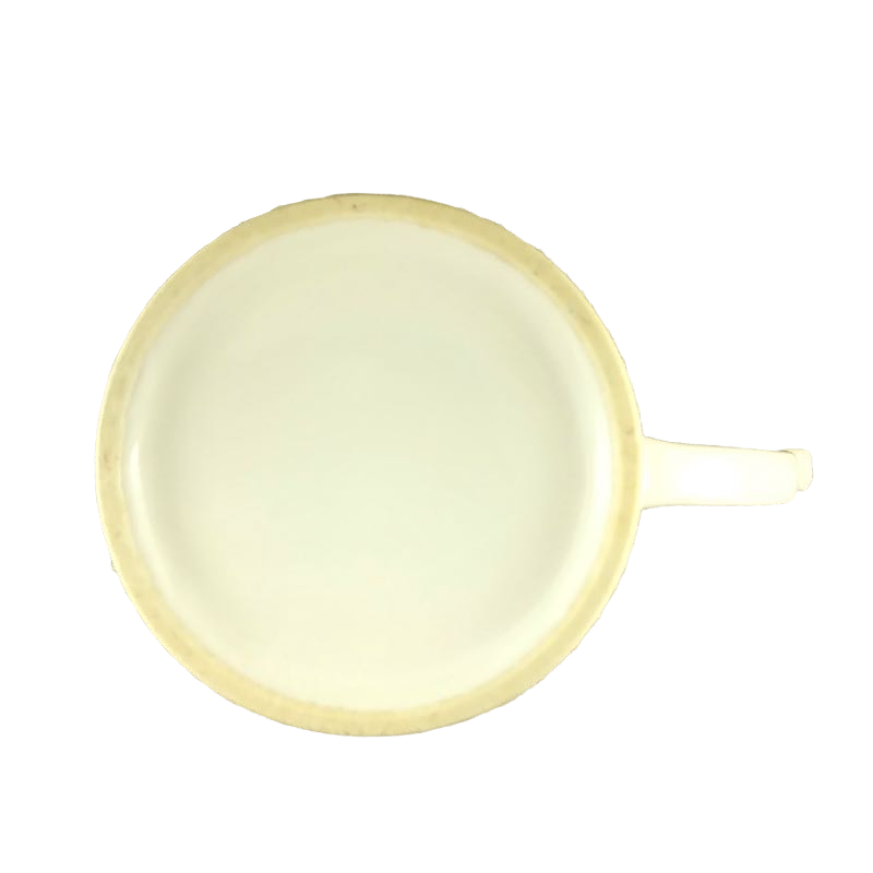 Two Cat Silhouettes Looking Out A Window Bow Handle Mug