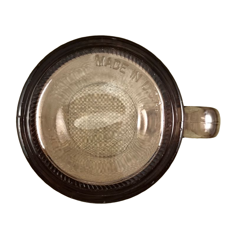 Starbucks Coffee Pink Glass Clear Etched Siren Mug