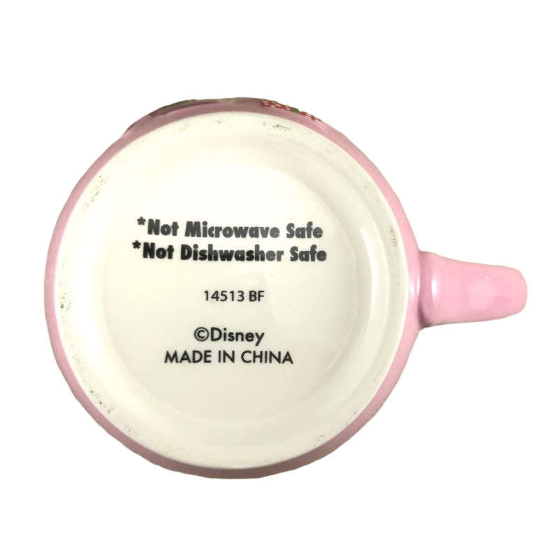 Minnie Mouse Christmas Tree Gifts Snowflakes Embossed Mug Disney