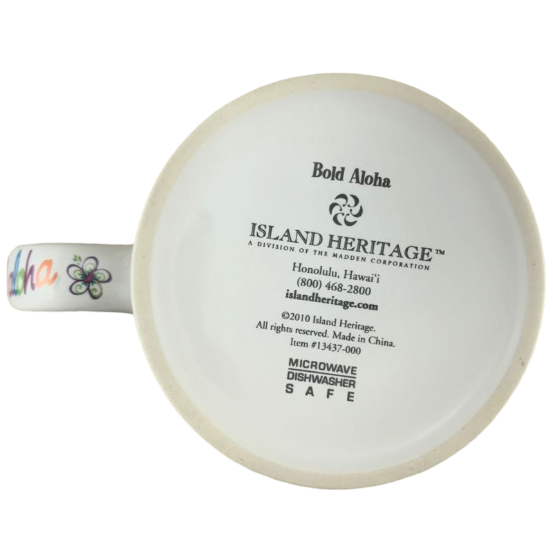 Bold Aloha Mug Island Heritage