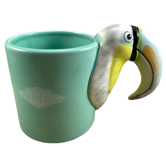 Las Vegas Tropicana Figural 3D Toucan Mug Bergschrund NEW