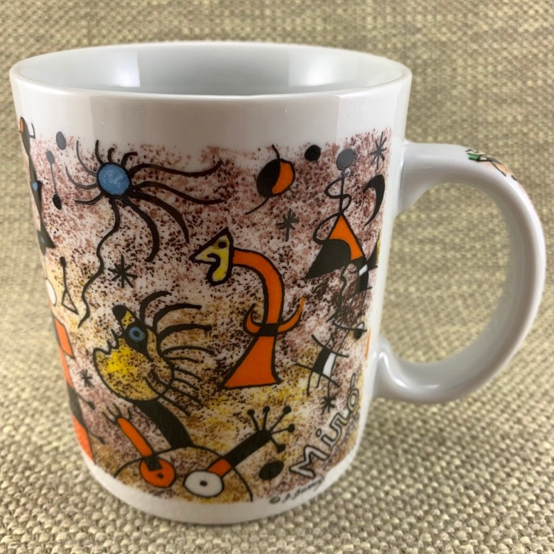 Artwork makes for a beautiful mug!