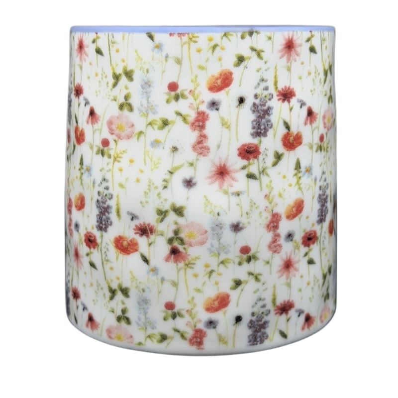 Bella Floral Wildflower Lavender Handle Mug 10 Strawberry Street with vibrant floral design for any beverage
