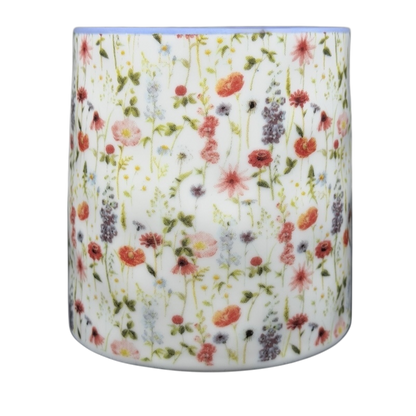 Bella Floral Wildflower Lavender Handle Mug 10 Strawberry Street with vibrant floral design for any beverage